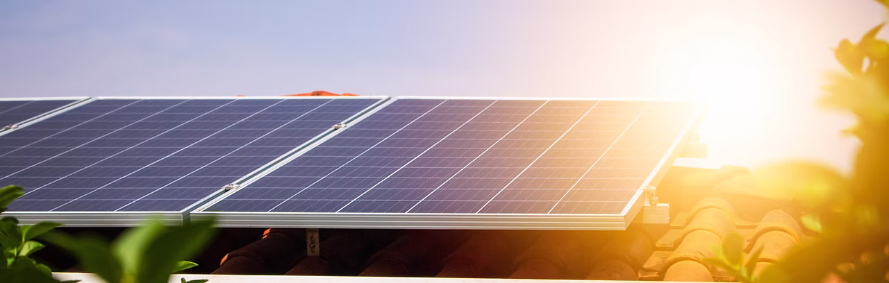 Solar Panels on Roof